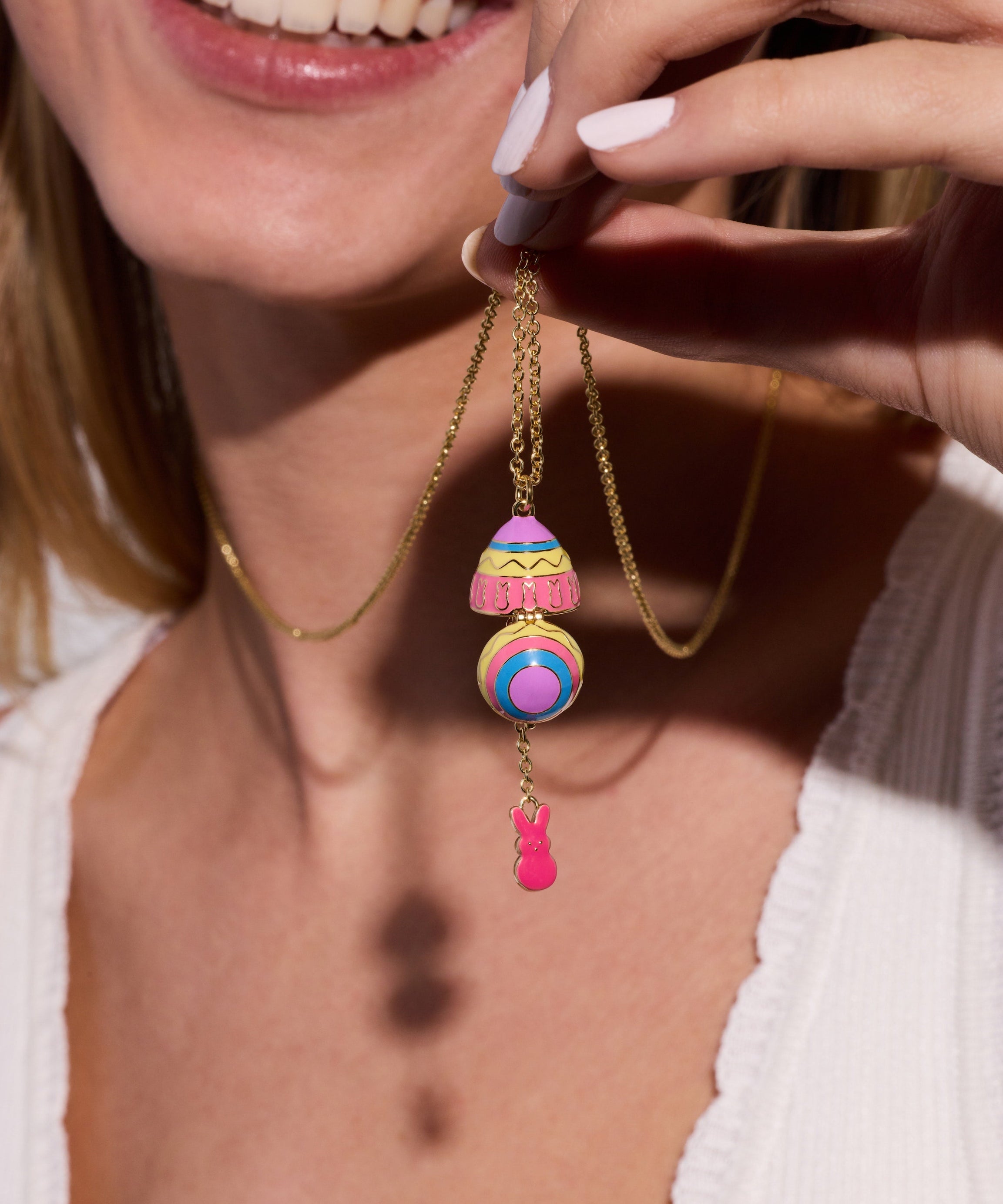 PEEPS® Easter Egg Pendant Necklace