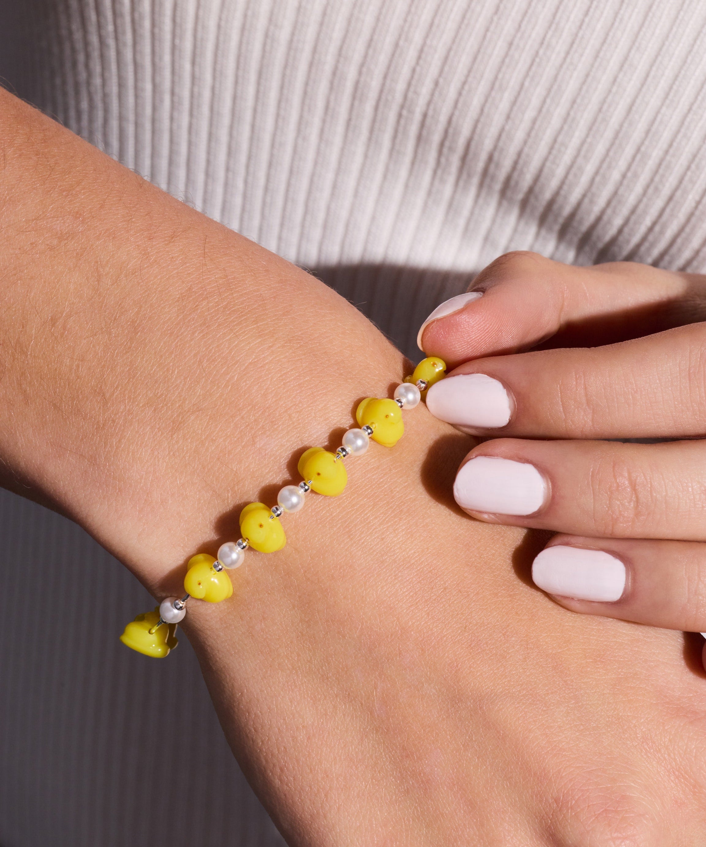 PEEPS® Chick Beaded Bangle