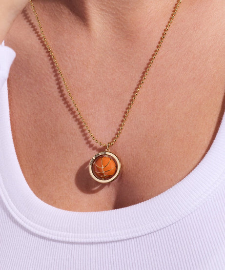 Basketball Spinner Pendant