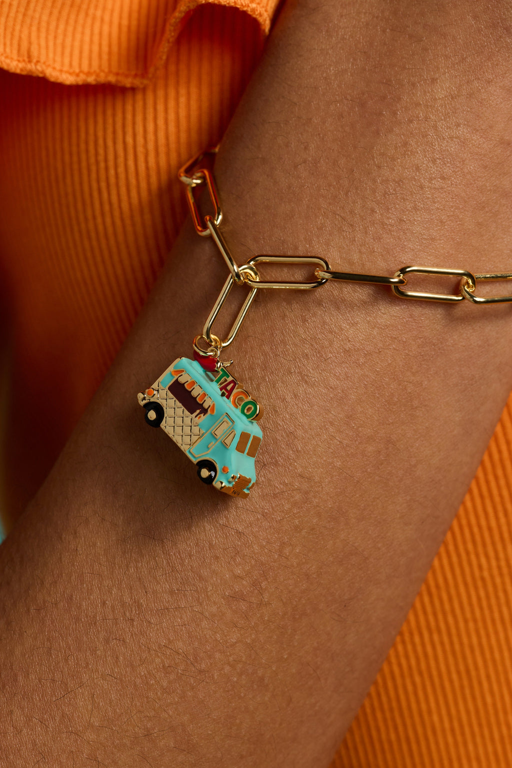 Taco Truck Toggle Bracelet