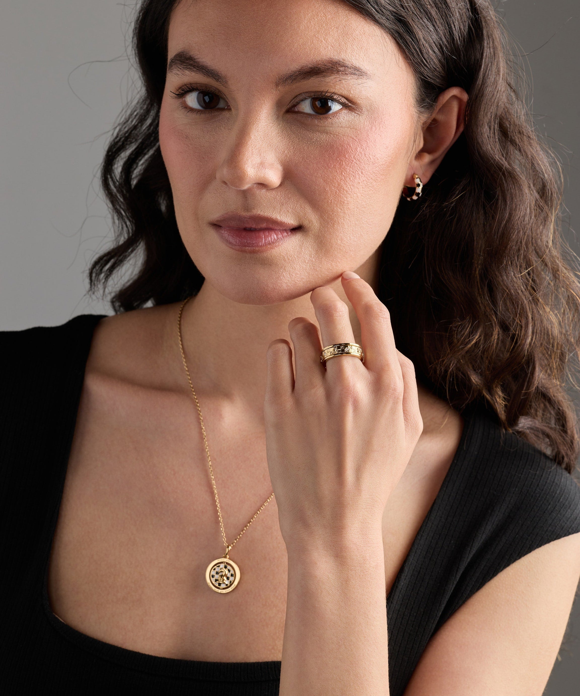 'Always Think One Move Ahead' Chess Spinner Pendant