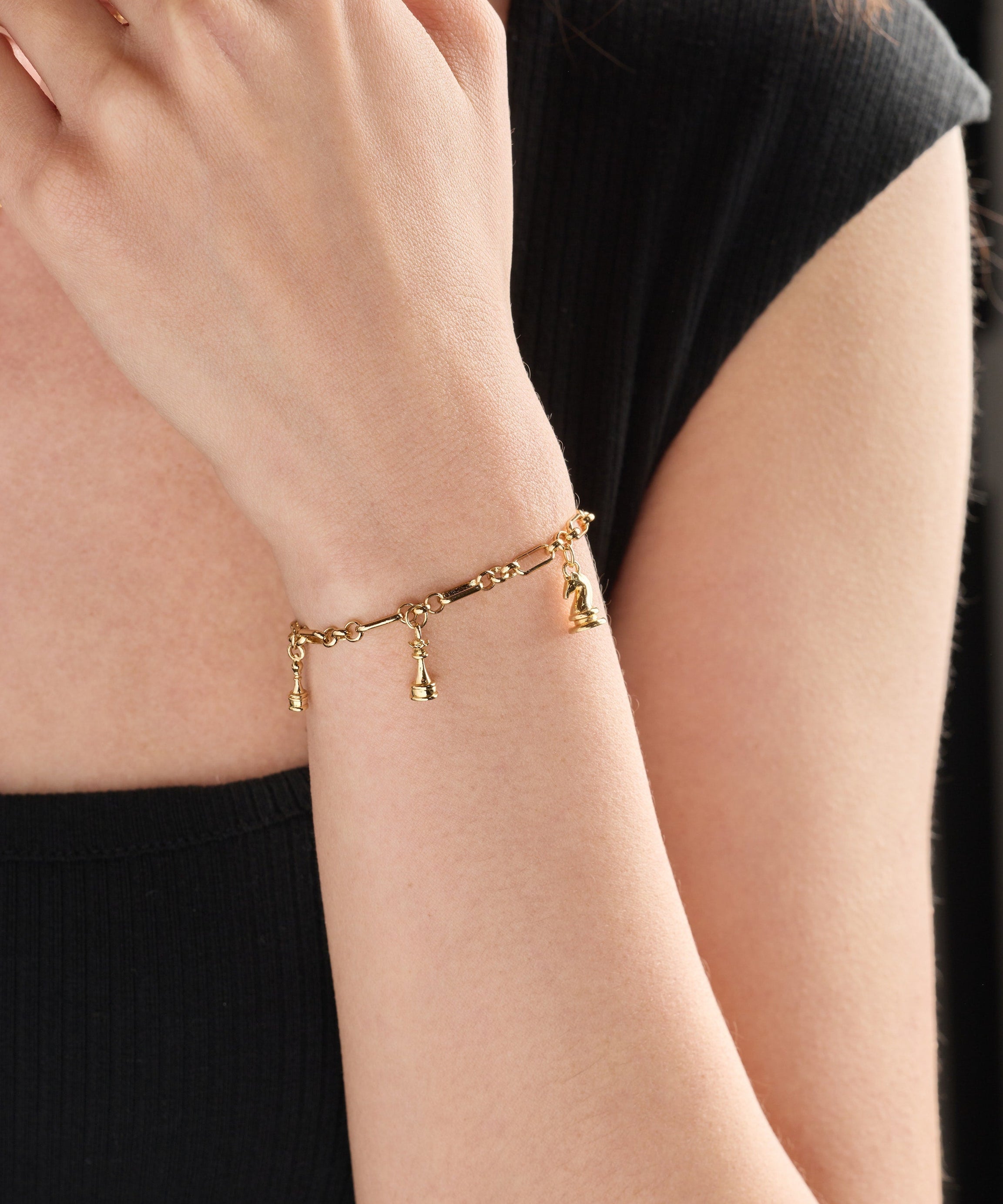 Chess Charm Bracelet