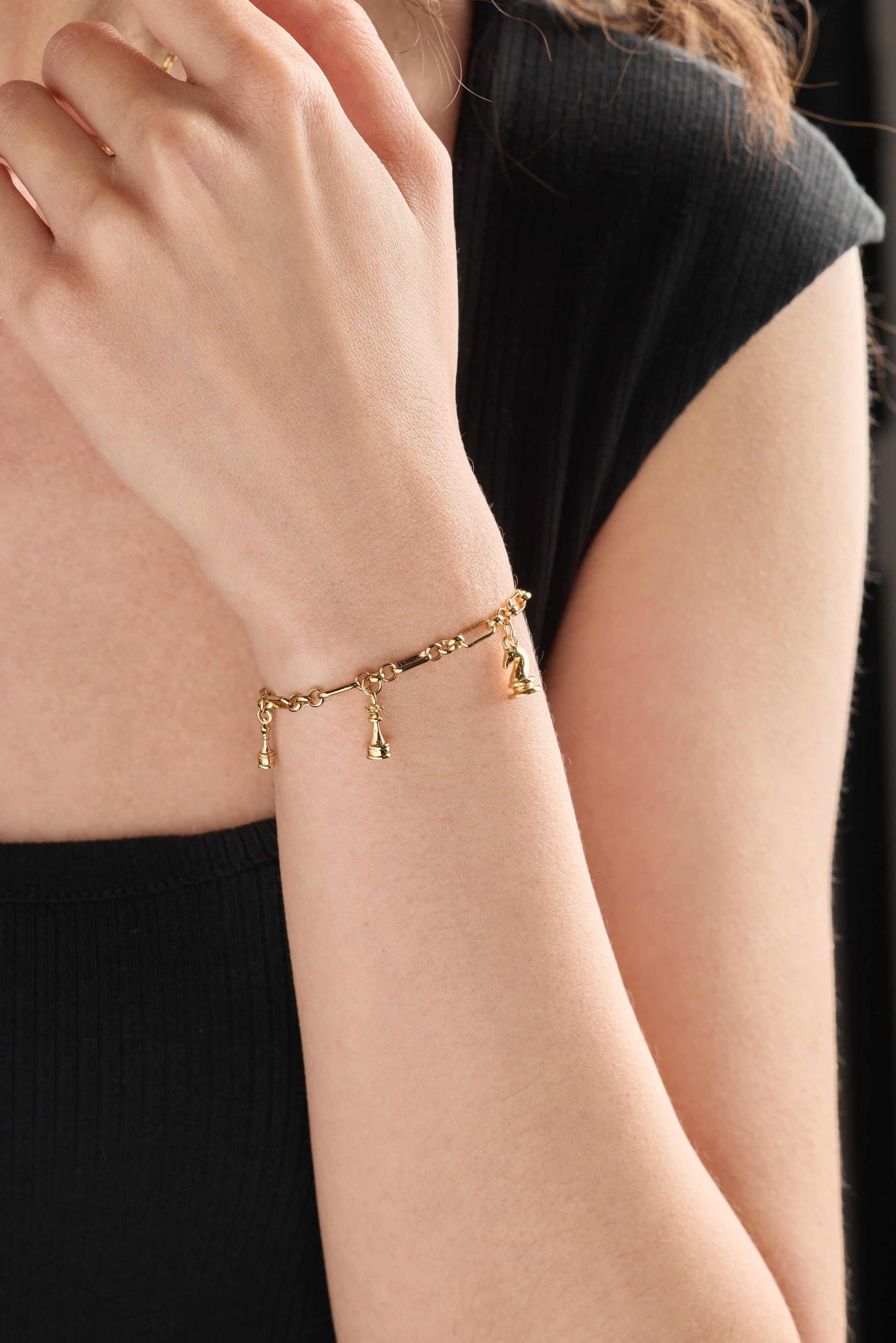 Chess Charm Bracelet