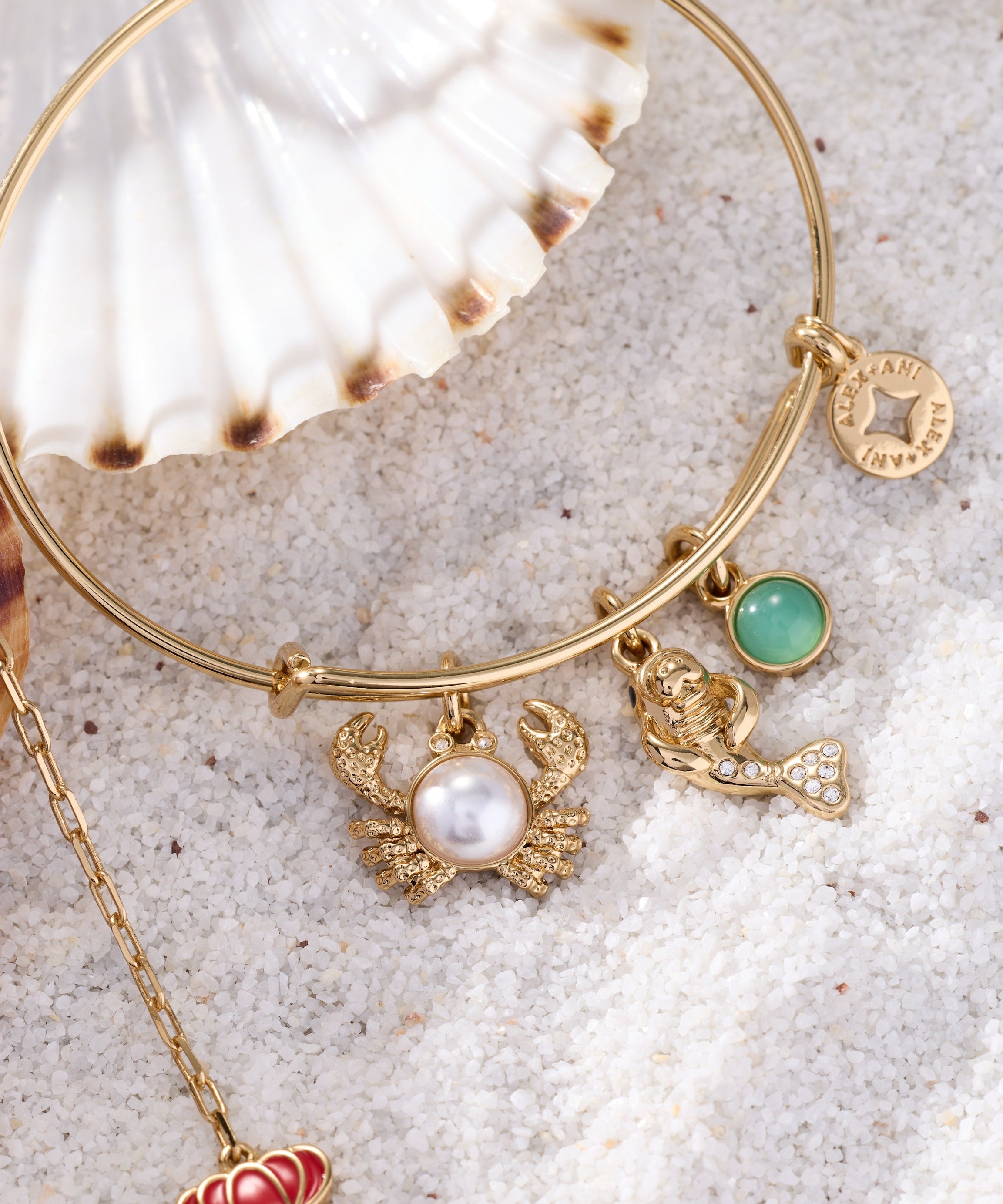 Sea Creature Multi Charm Bangle