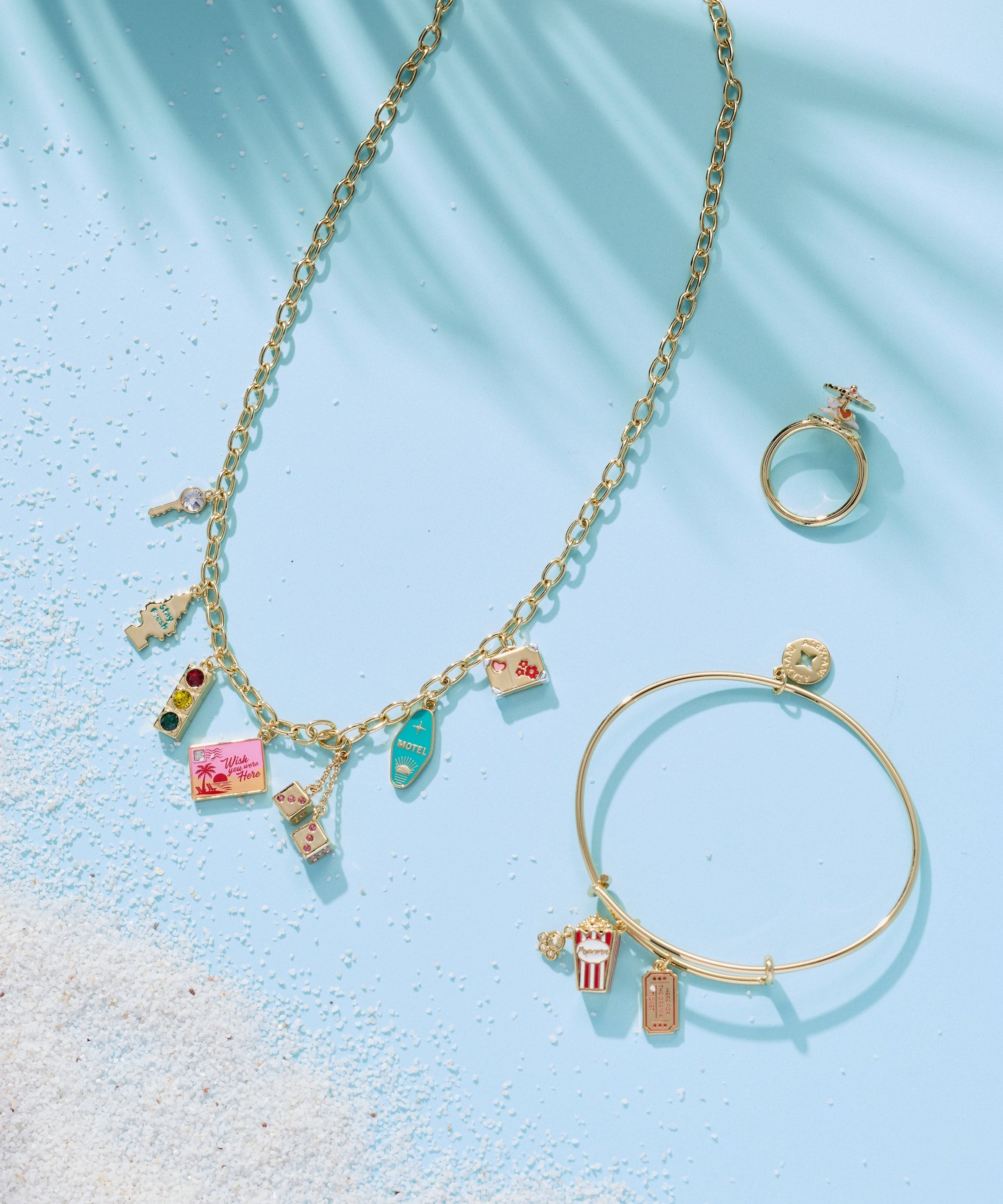 Road Trip Multi-Charm Necklace