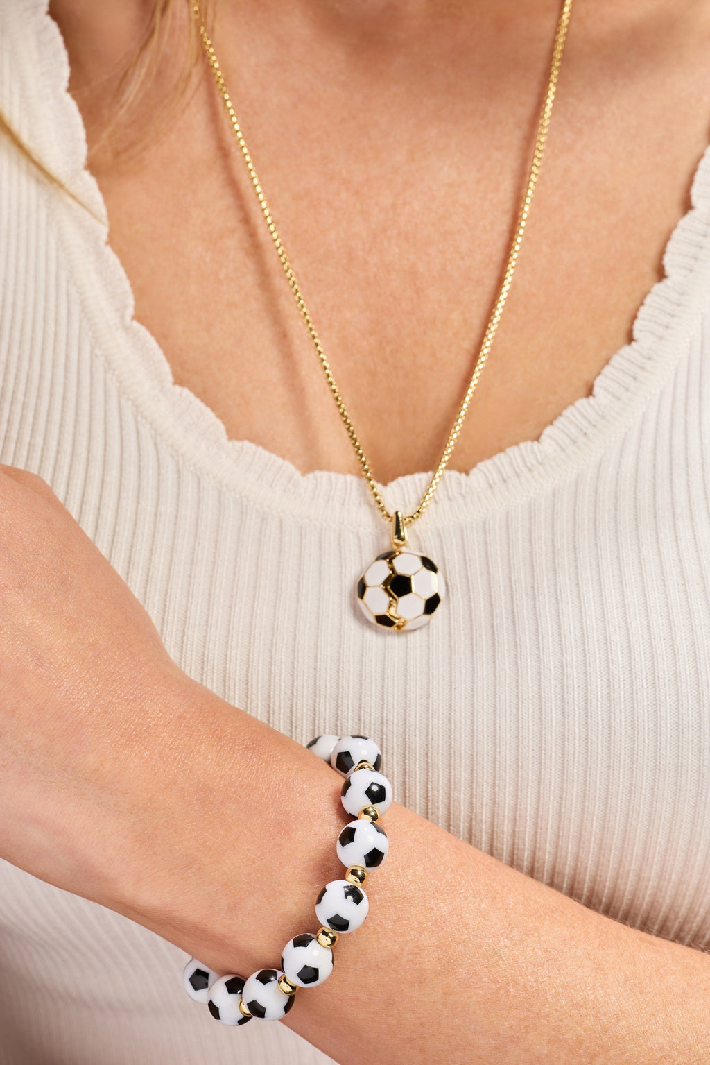 Soccer Ball "Control The Ball, Command The Game" Locket Necklace