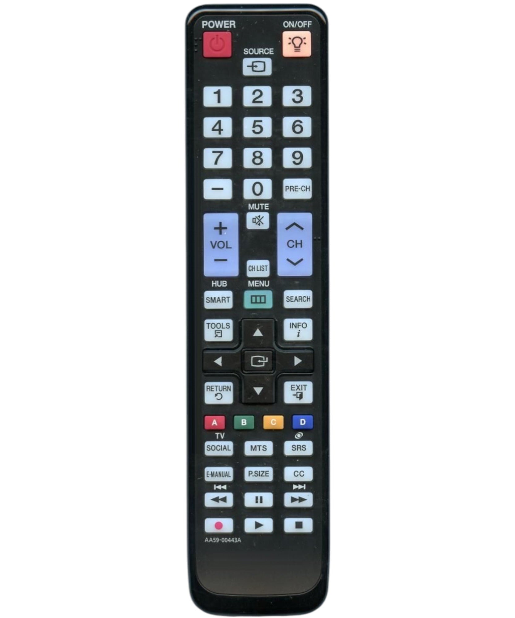 Samsung AA59-00443A TV Remote Control - AA5900443A