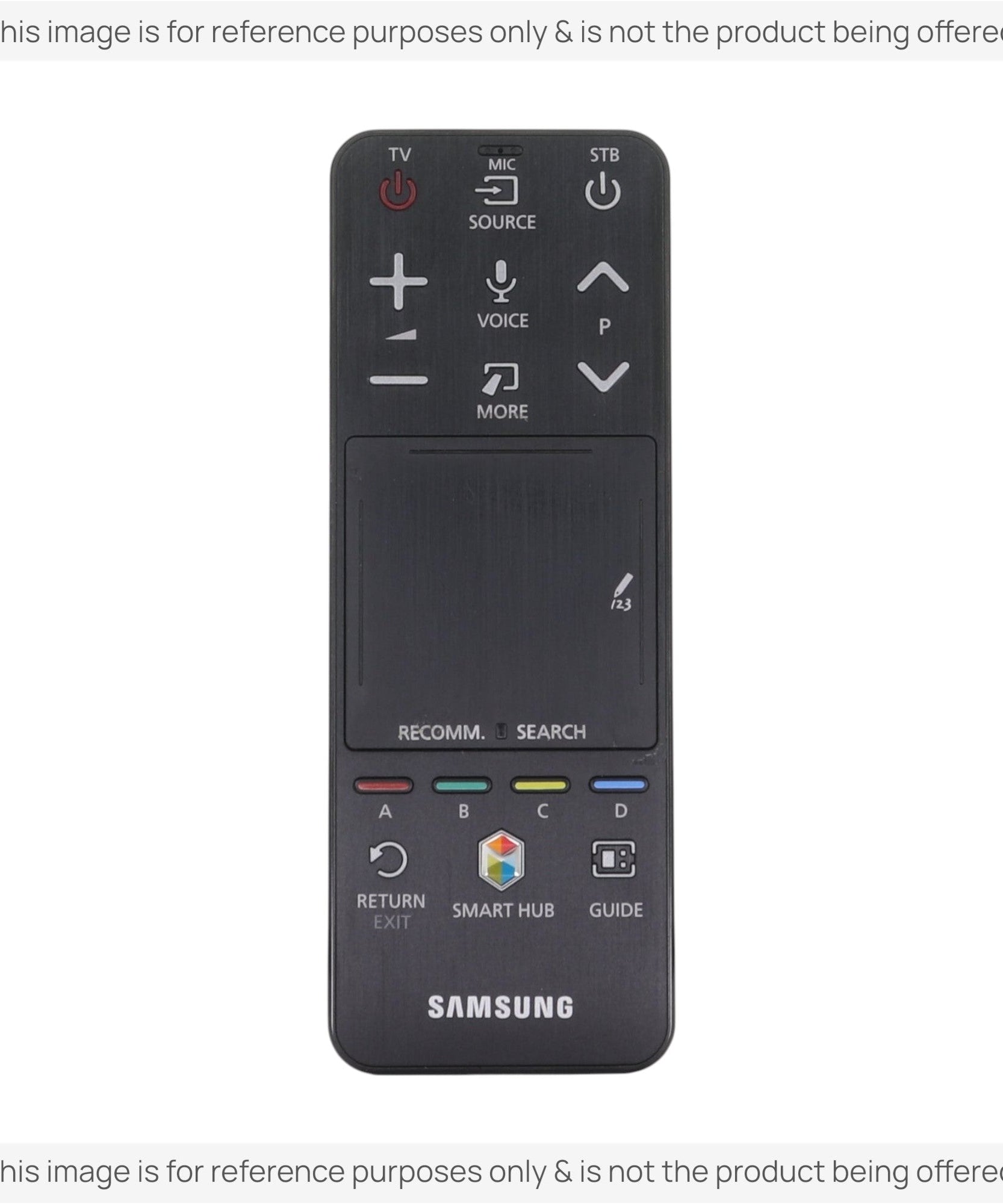 Substitute for Samsung AA59-00773A SMART TV Remote Control - AA5900773A [SR7557, No Voice / Touch Pad]