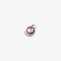 Light Amethyst Hoop Earring Charm