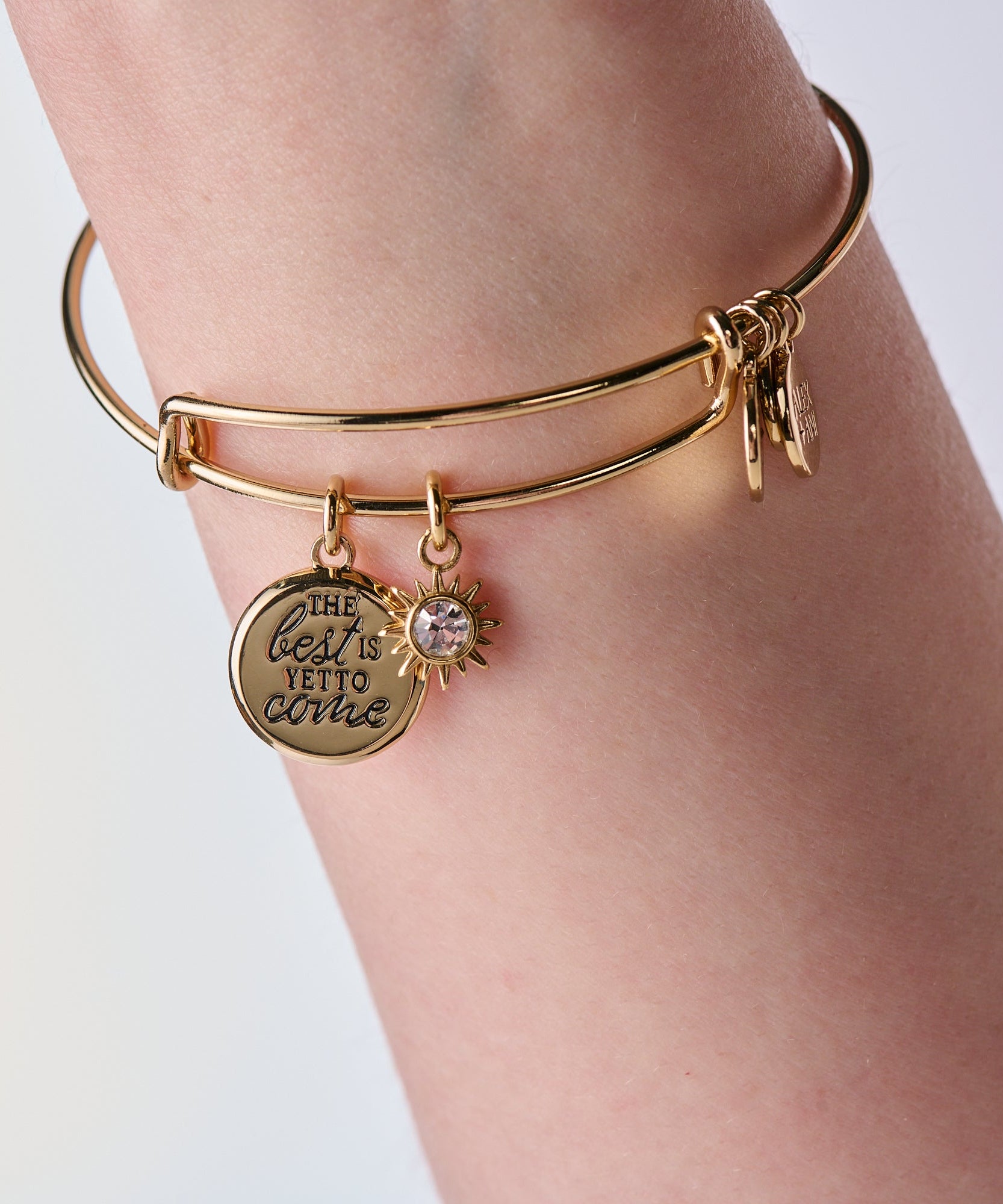 'The Best Is Yet To Come' Duo Charm Bangle