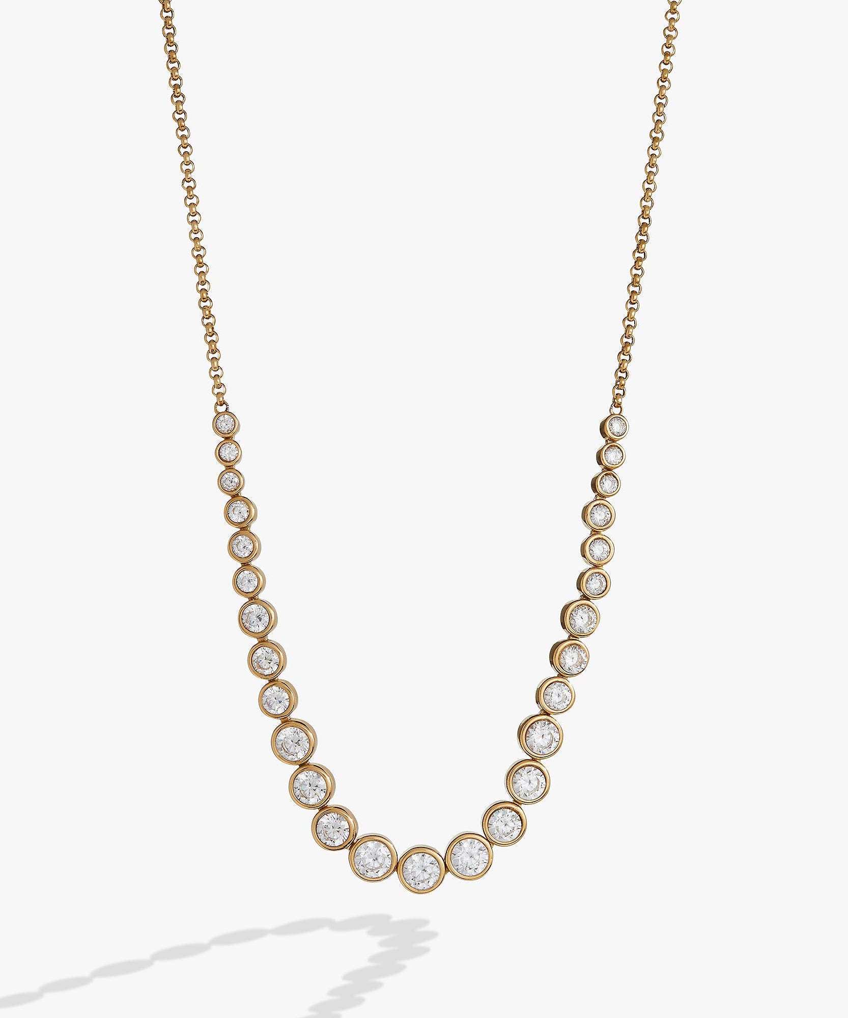 Crystal Tennis Necklace