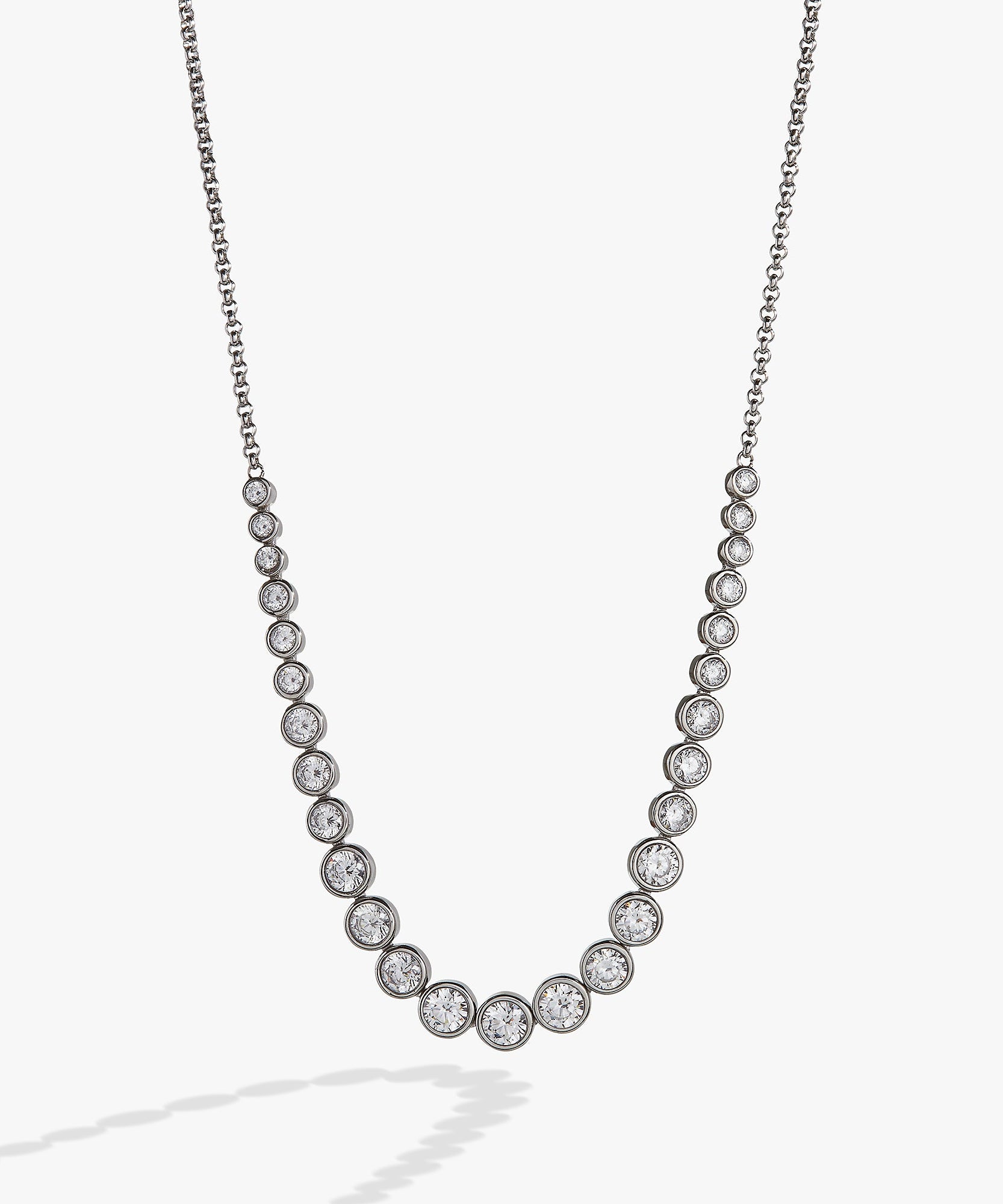 Crystal Tennis Necklace