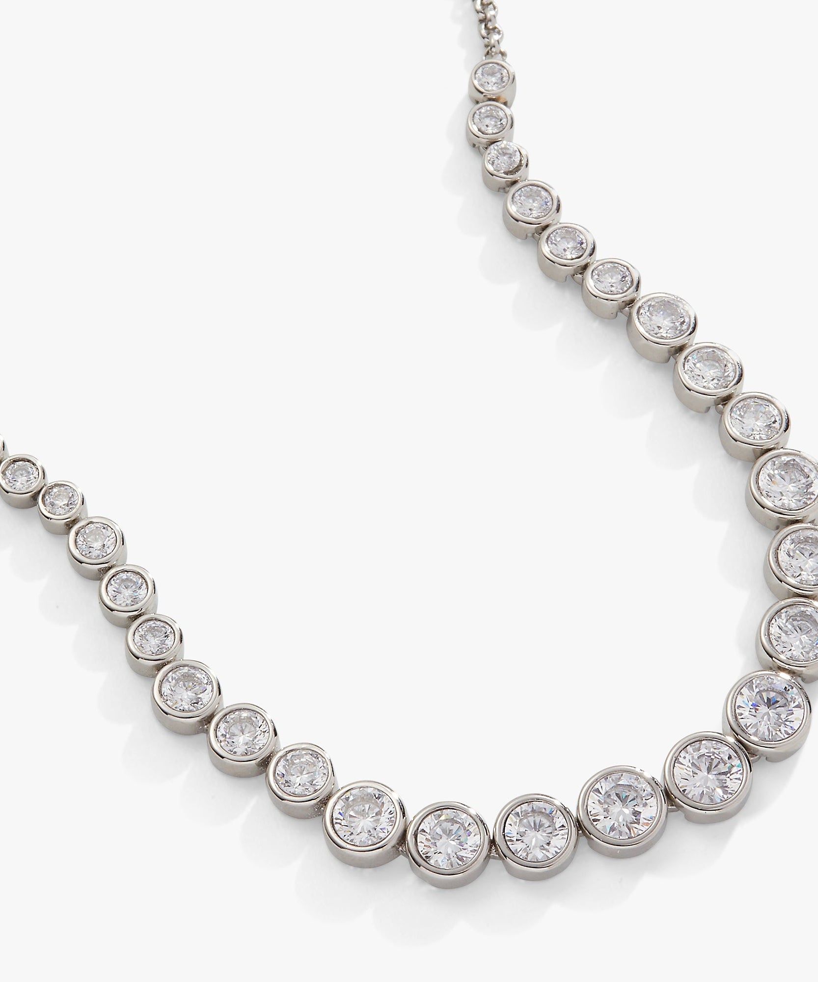Crystal Tennis Necklace