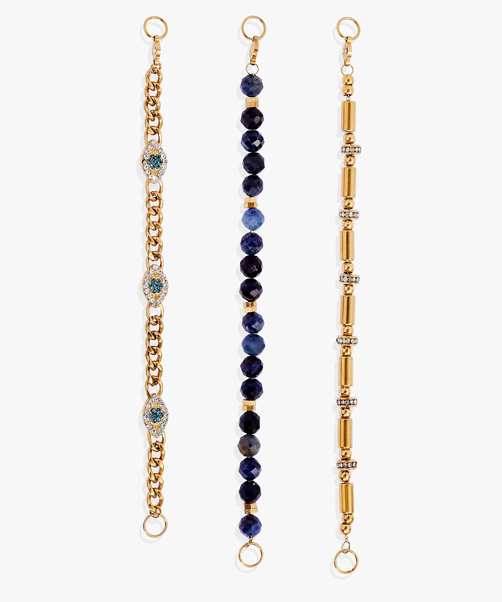 Evil Eye Stranded™ Bracelet Set
