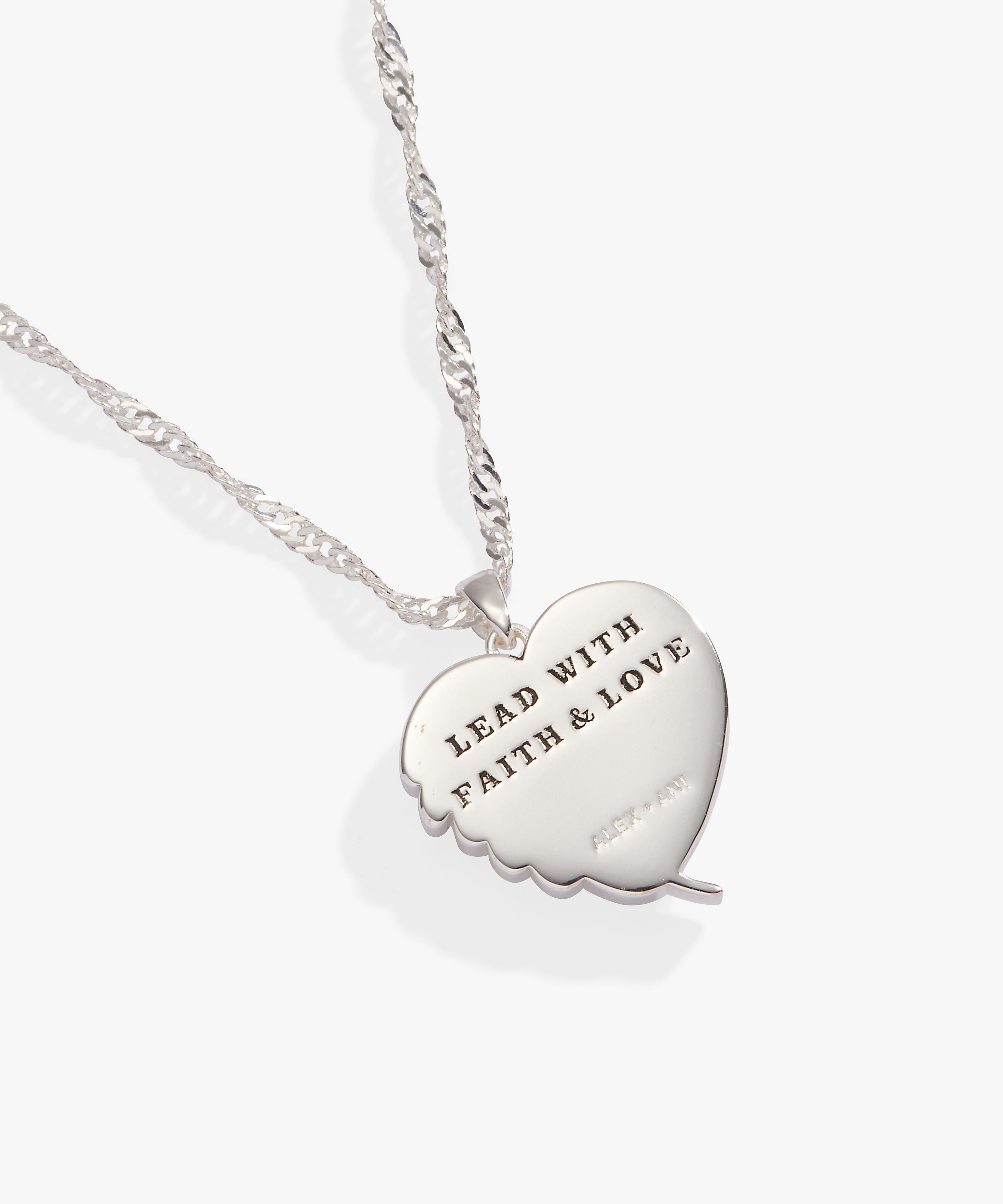 Wings of Protection Charm Necklace