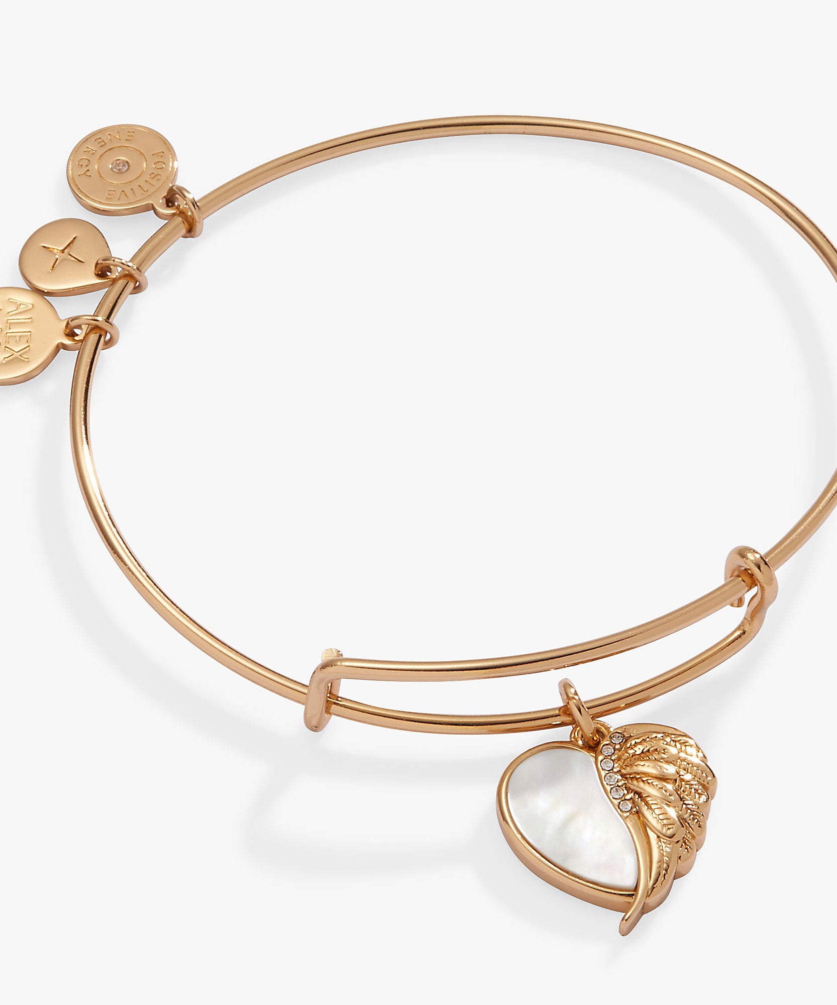 Wings of Protection Charm Bangle
