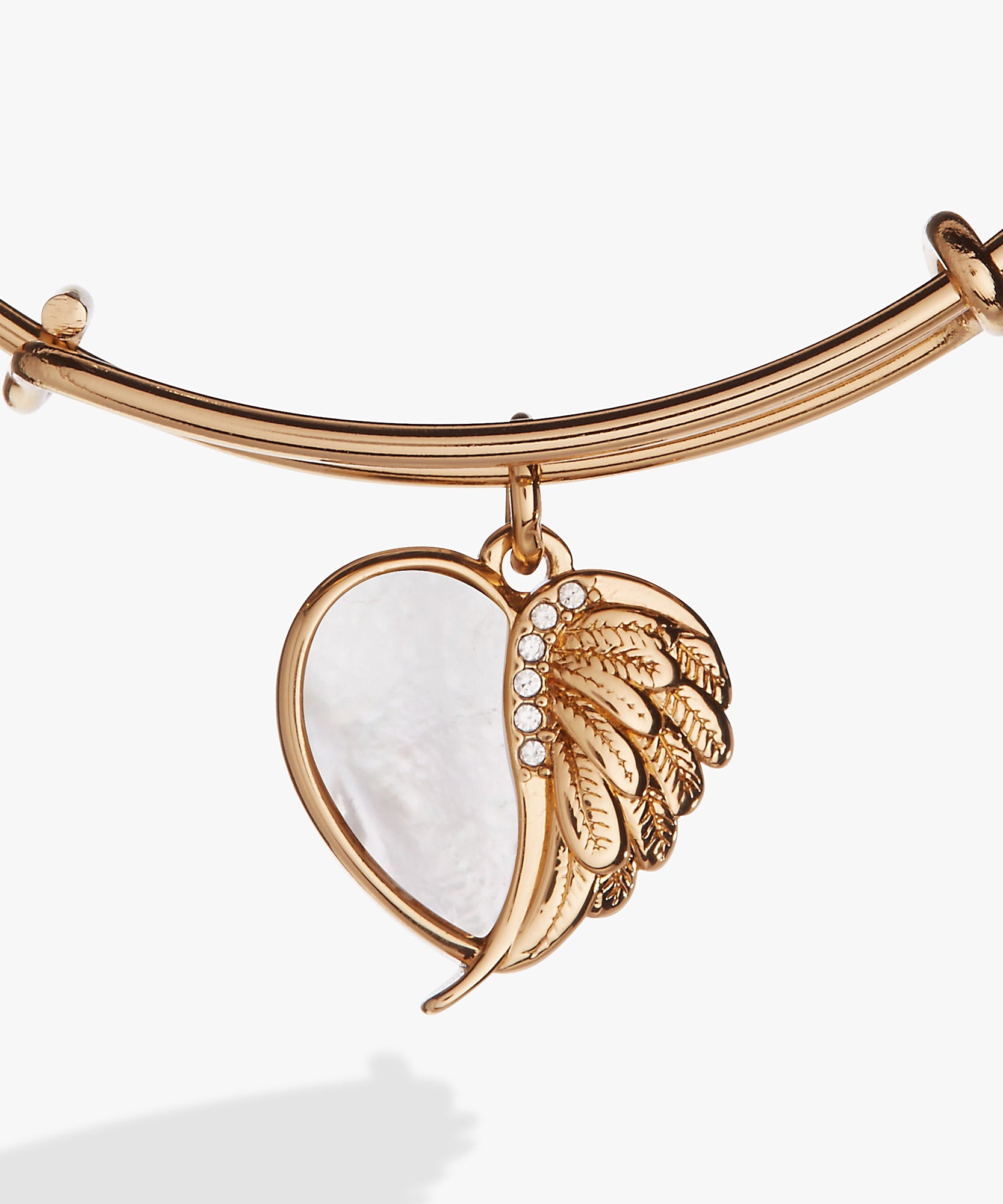 Wings of Protection Charm Bangle