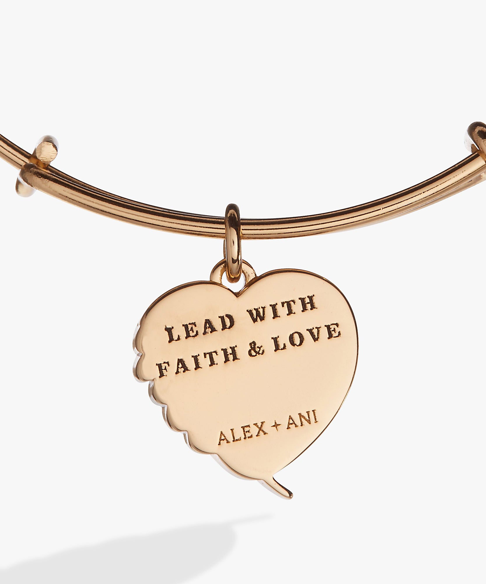 Wings of Protection Charm Bangle