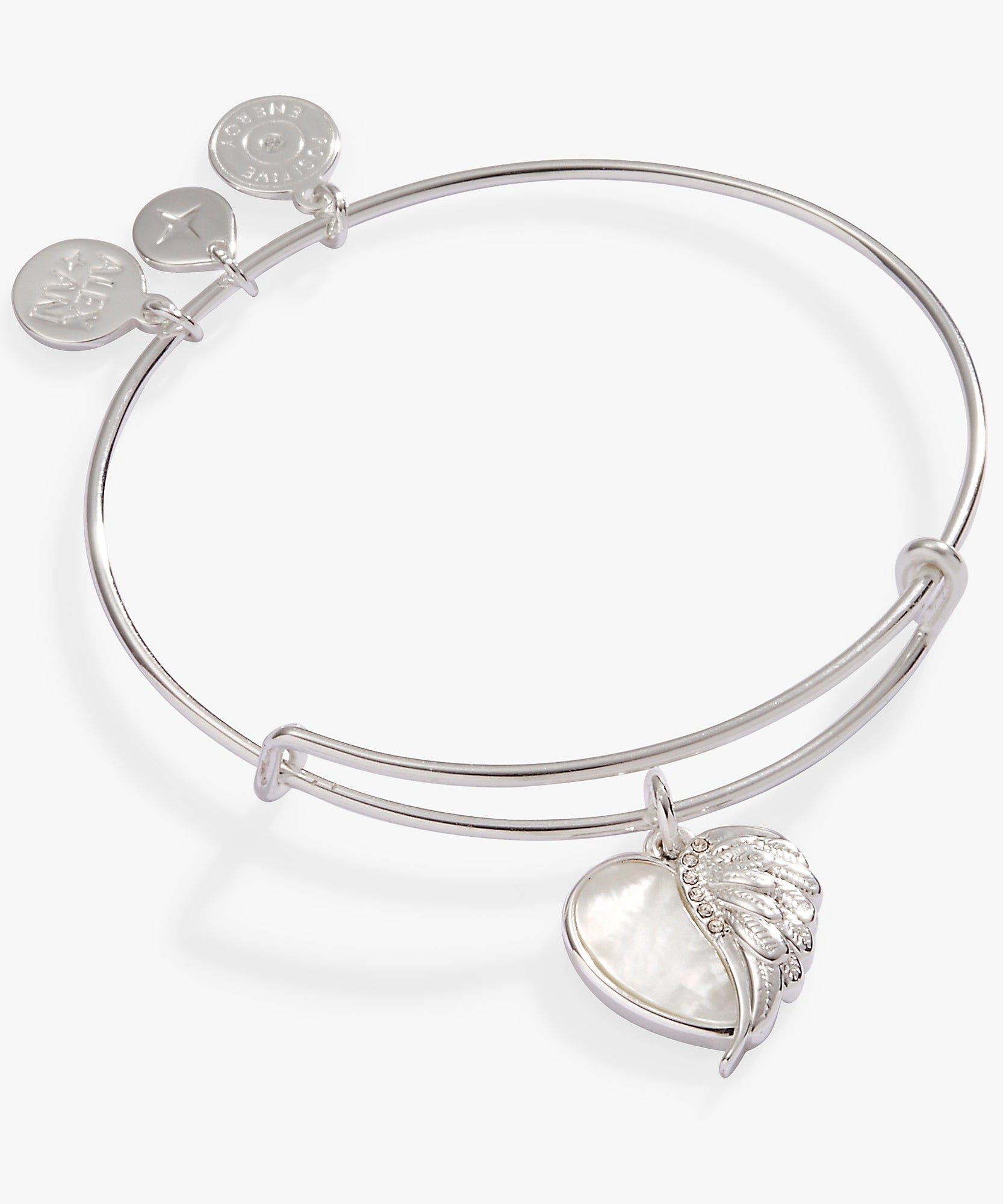 Wings of Protection Charm Bangle