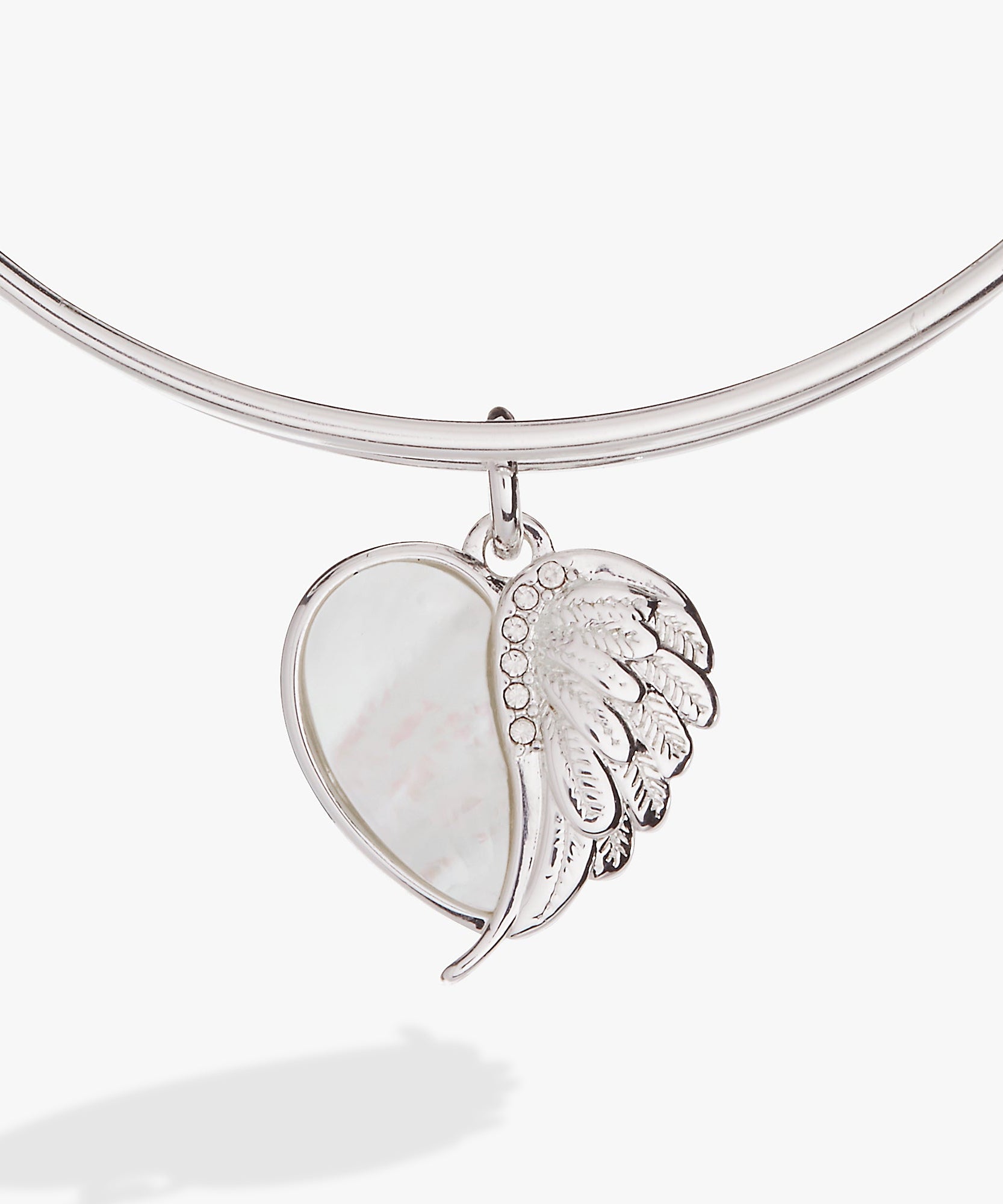 Wings of Protection Charm Bangle