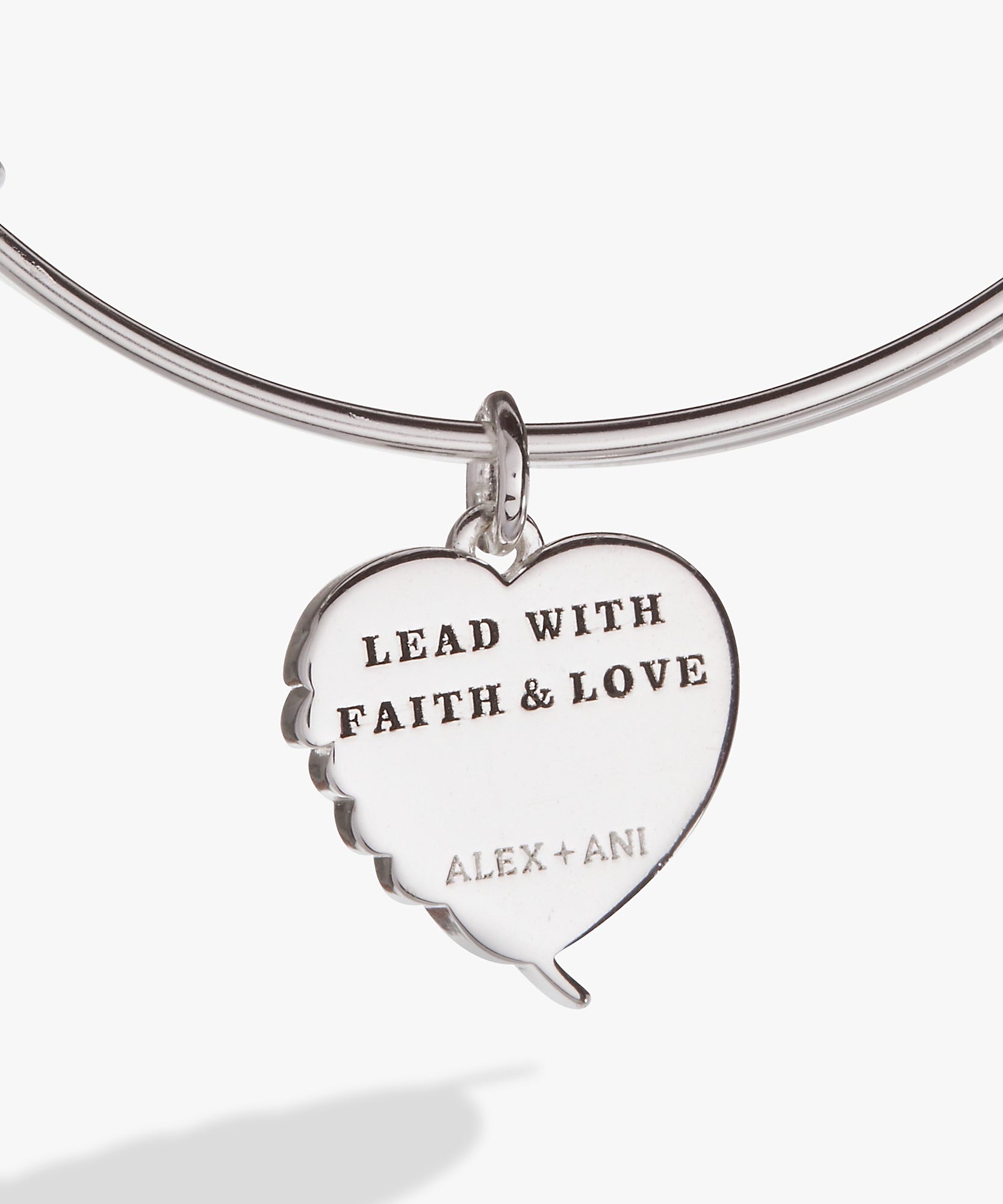 Wings of Protection Charm Bangle