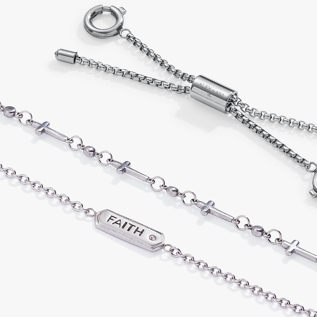 Faith Stranded™ Bracelet Set