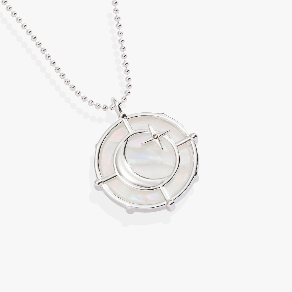 Sagittarius Zodiac Double-Sided Charm Necklace