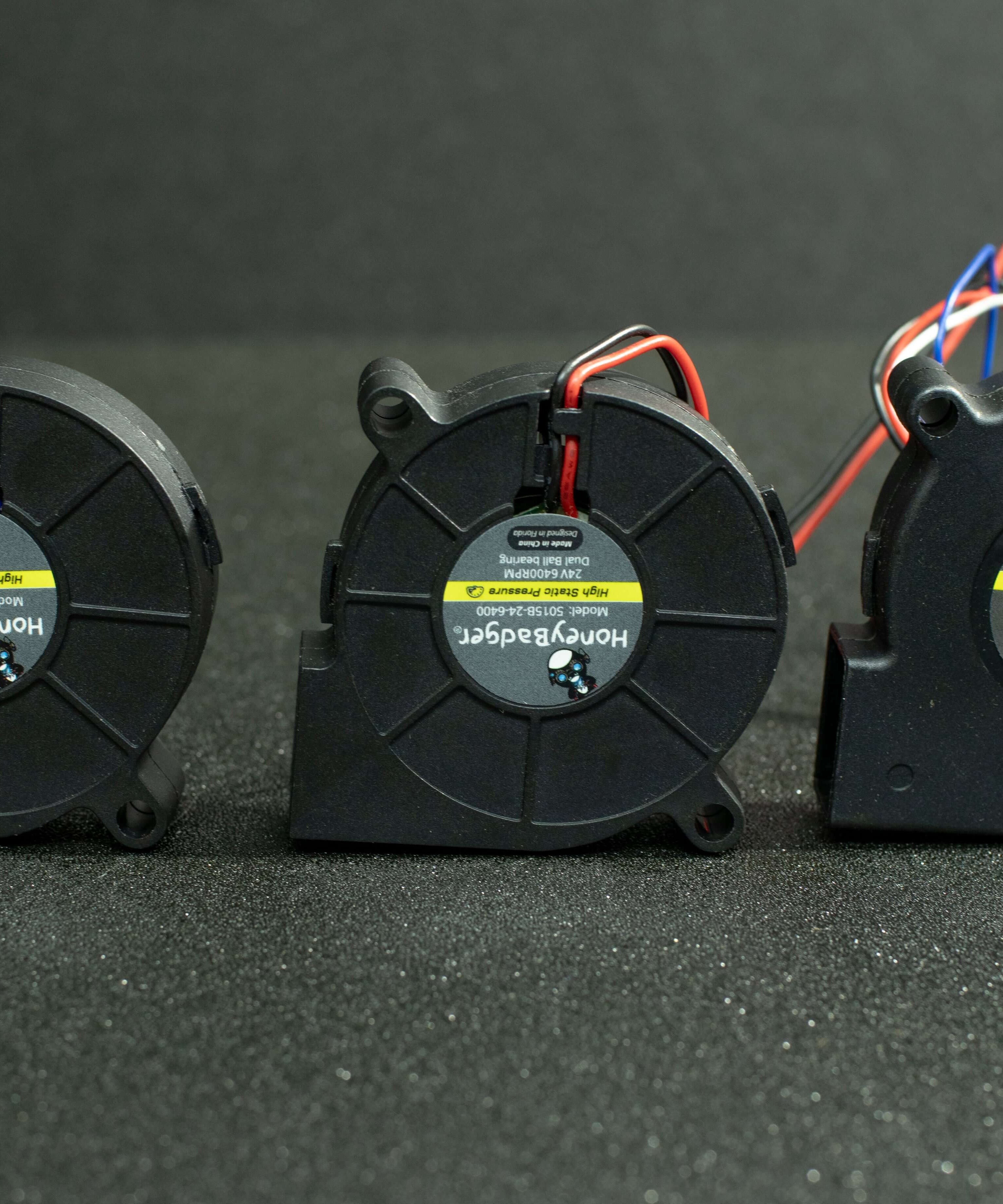 HoneyBadger Performance Series 5015 Blower Fans 2–4 Wire, PWM & Tach Options