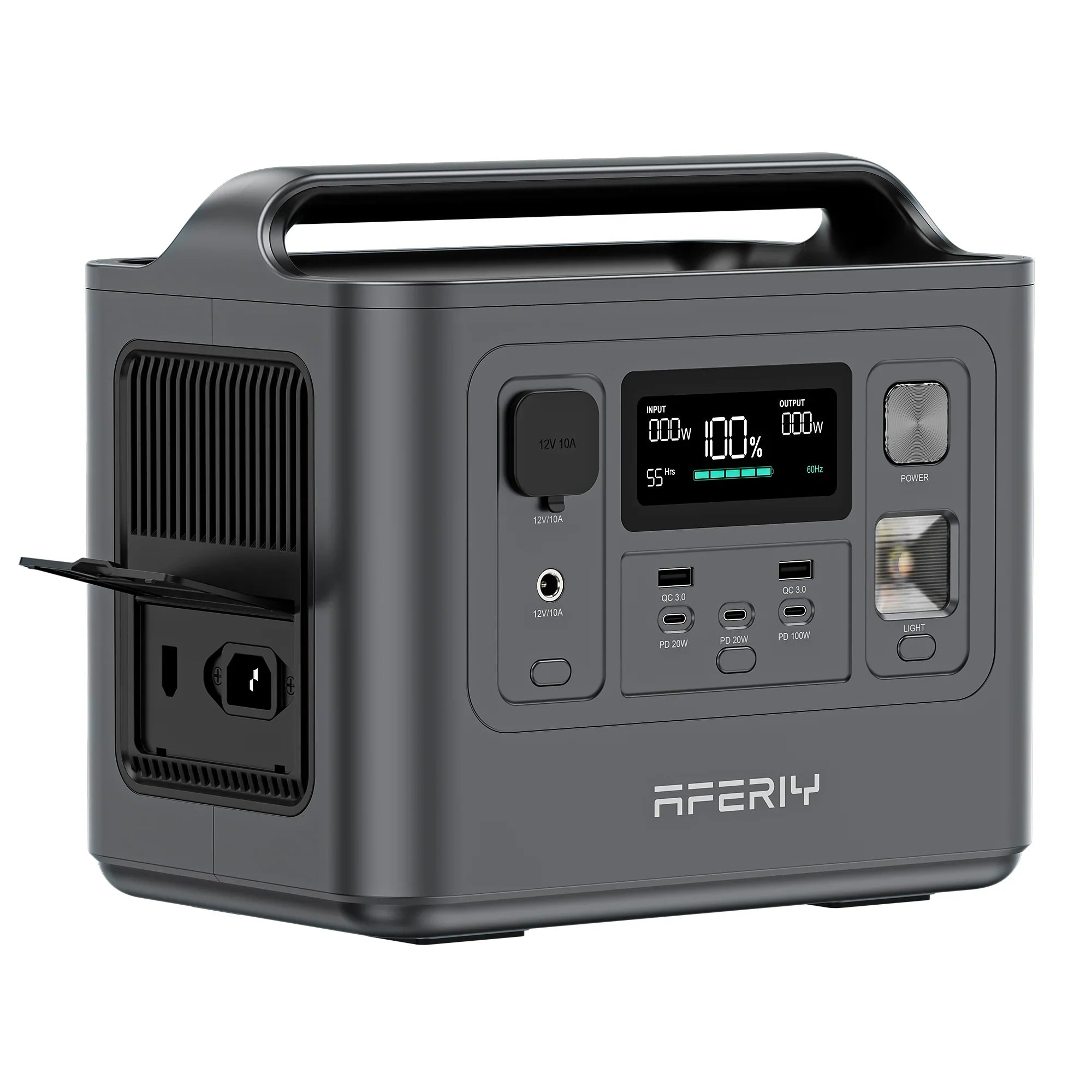 AFERIY | P010 Portable Power Station | 800W 512Wh