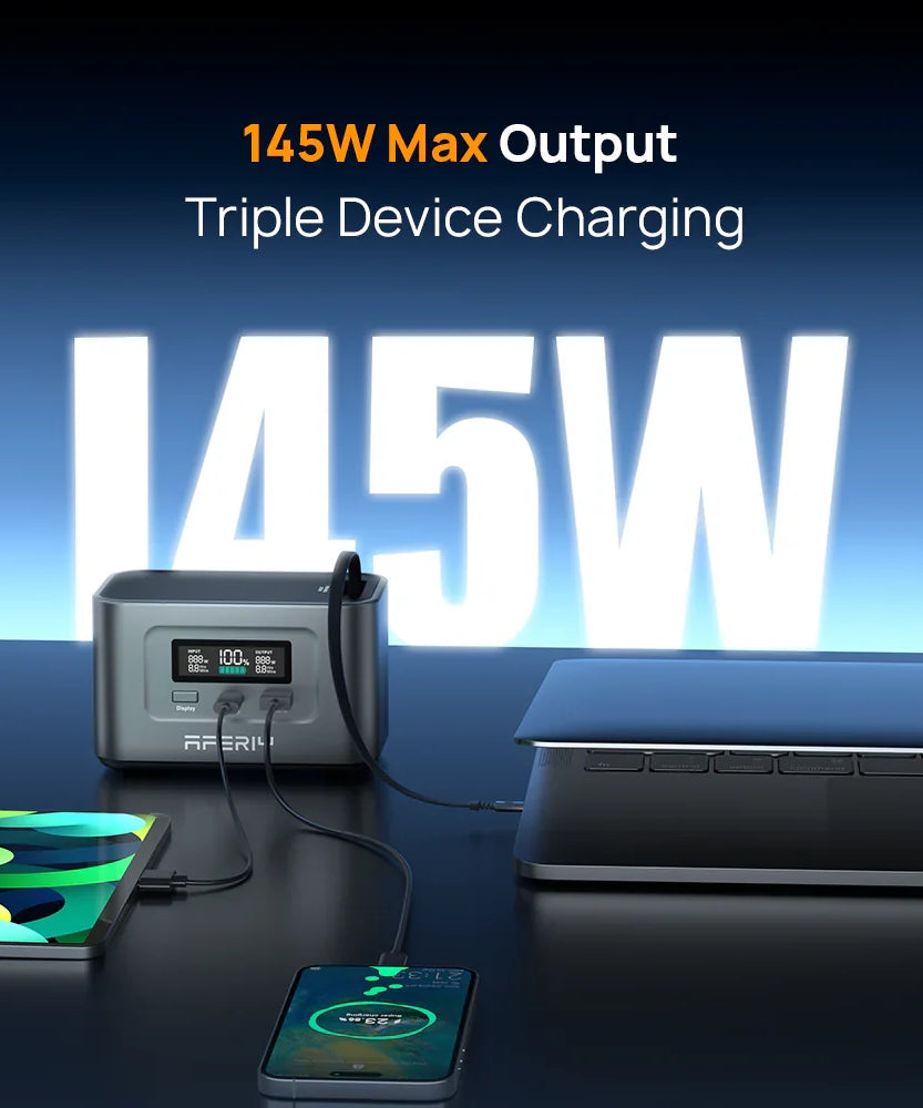AFERIY | Nano100 | Portable Power Station 145W