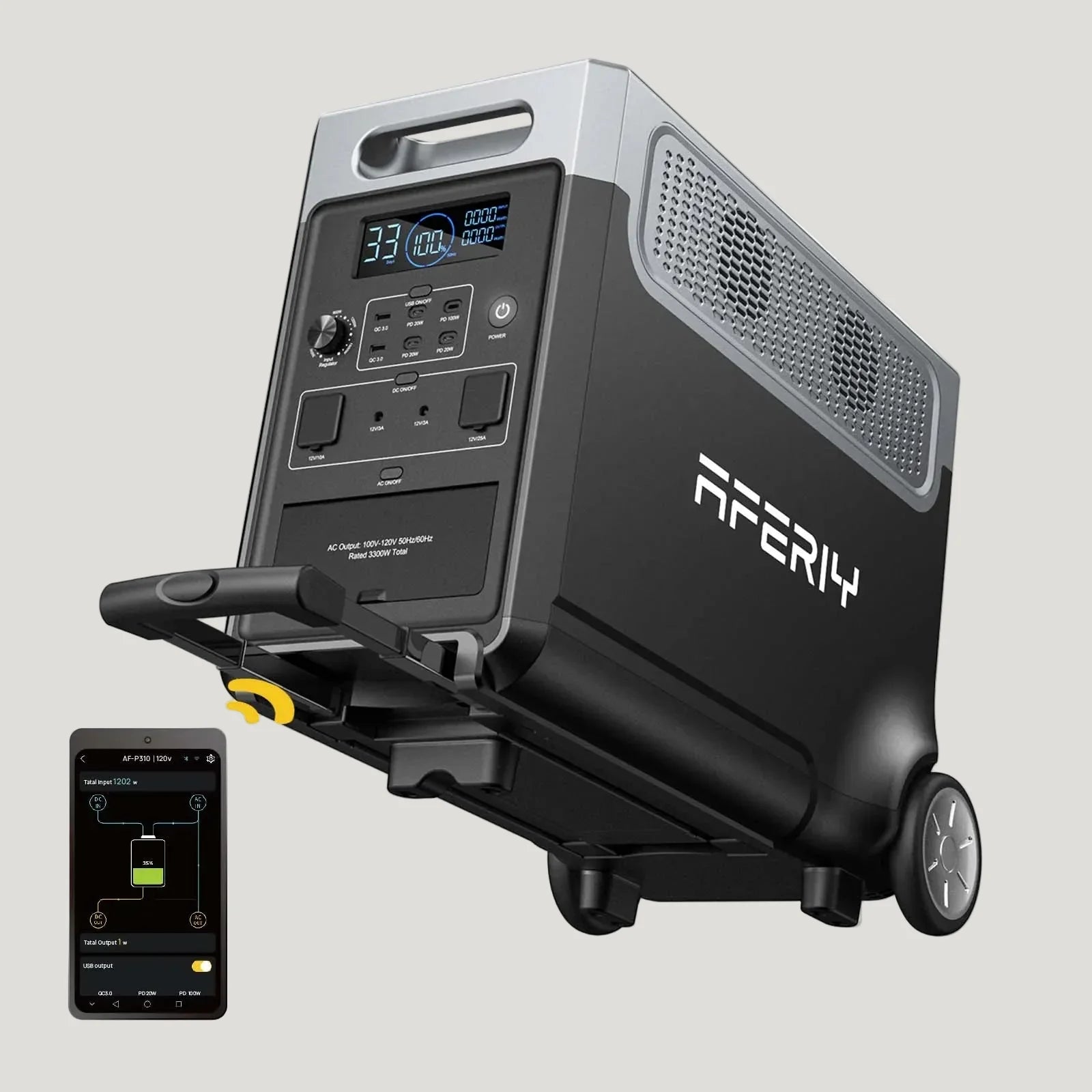 AFERIY P310 | Portable Power Station | 3600W 3840Wh