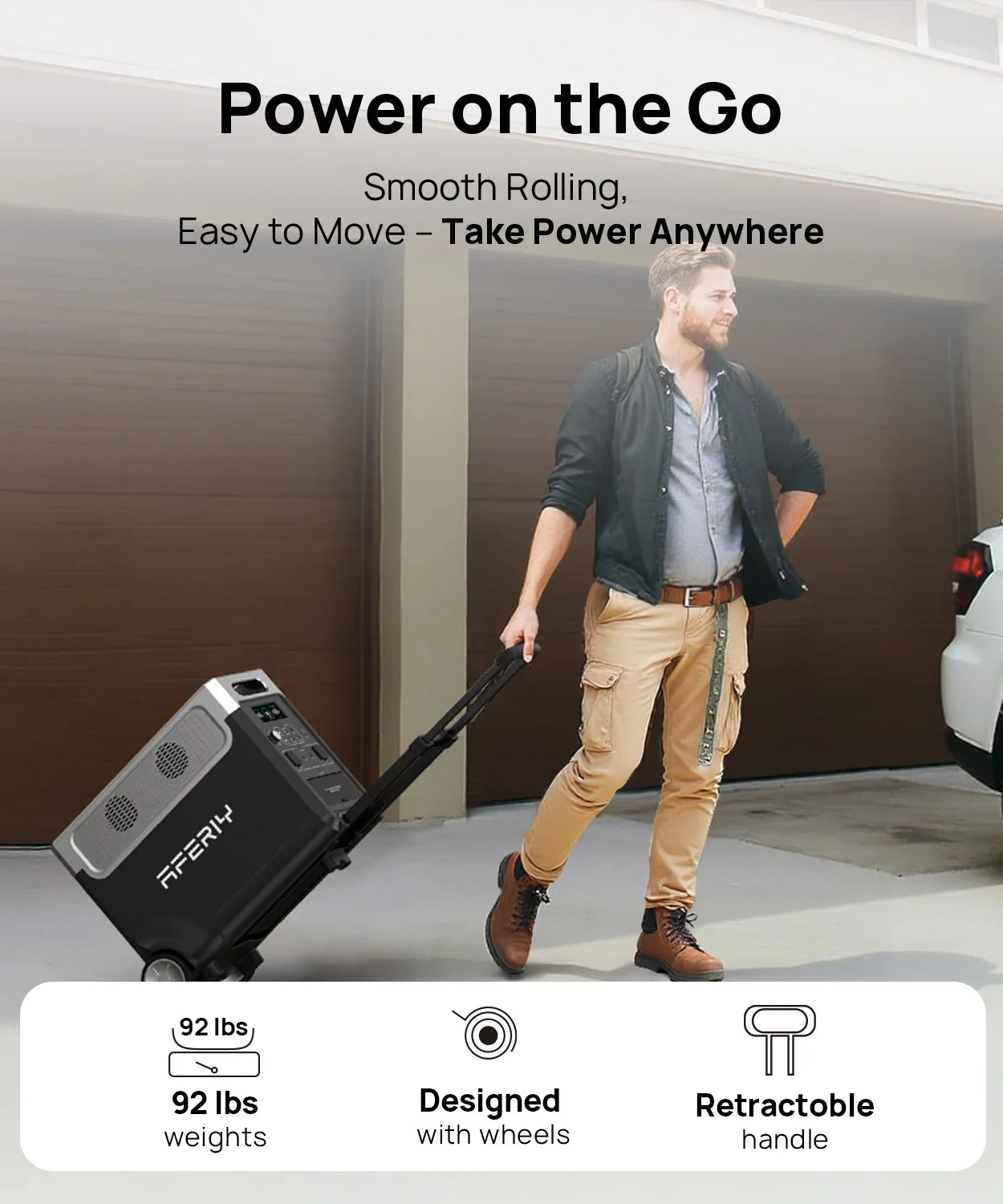 AFERIY P310 | Portable Power Station | 3600W 3840Wh