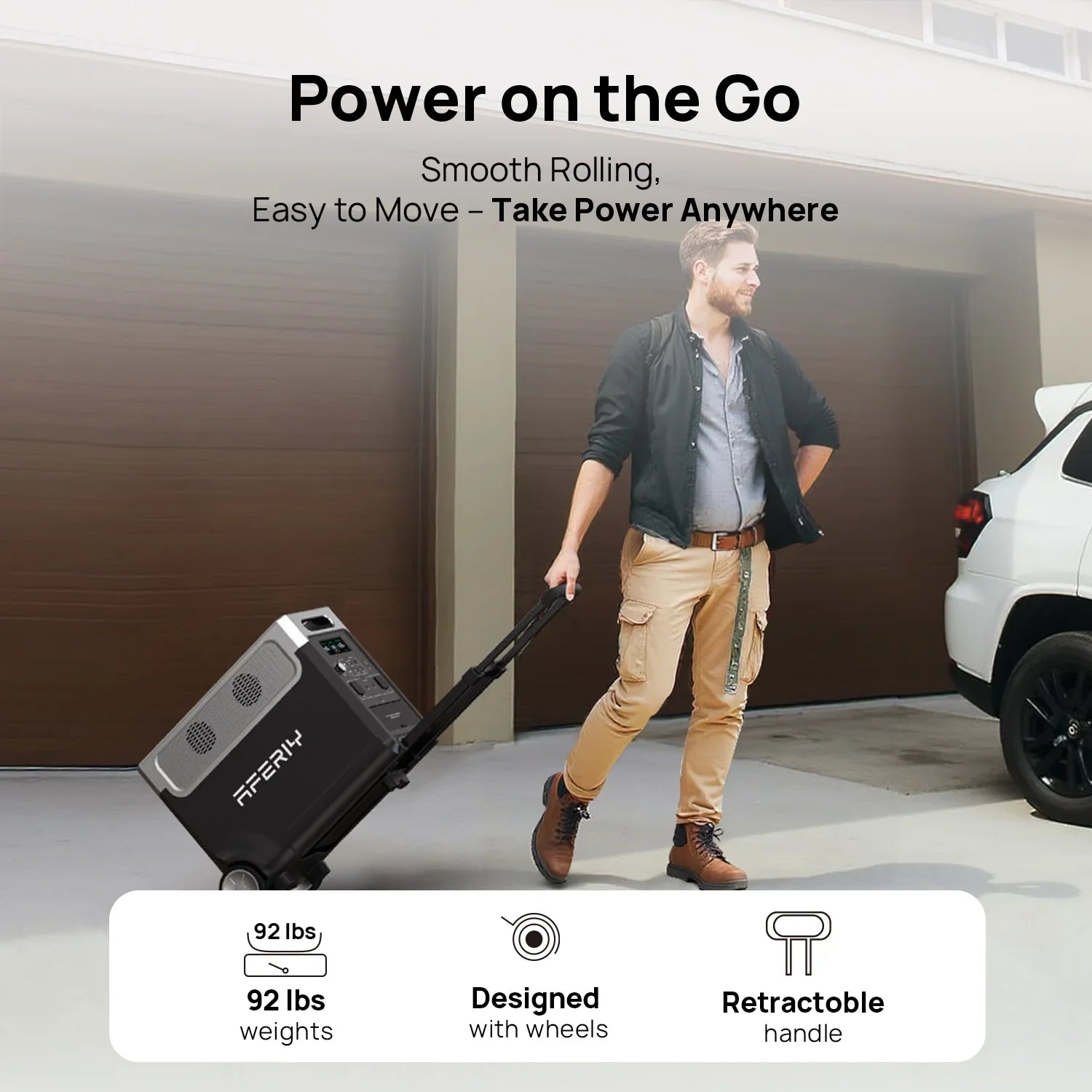 AFERIY P310 | Portable Power Station | 3600W 3840Wh