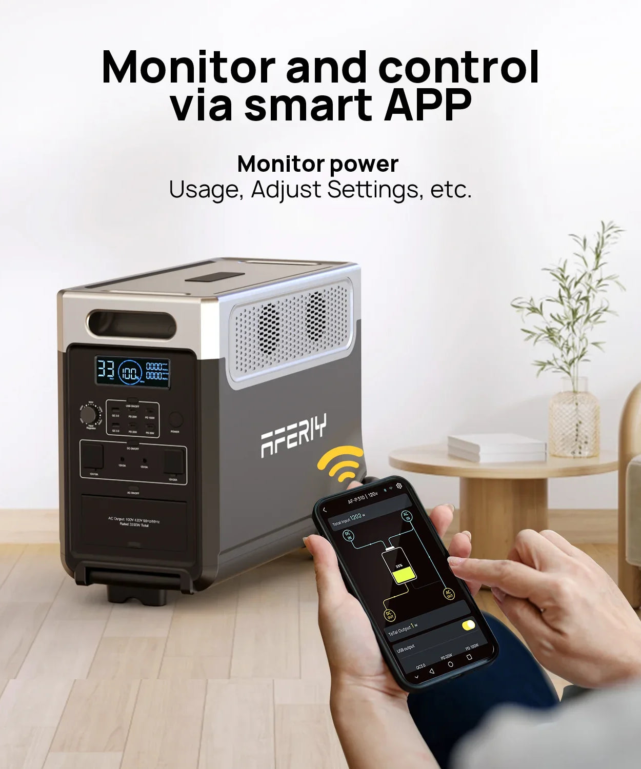 AFERIY P310 | Portable Power Station | 3600W 3840Wh