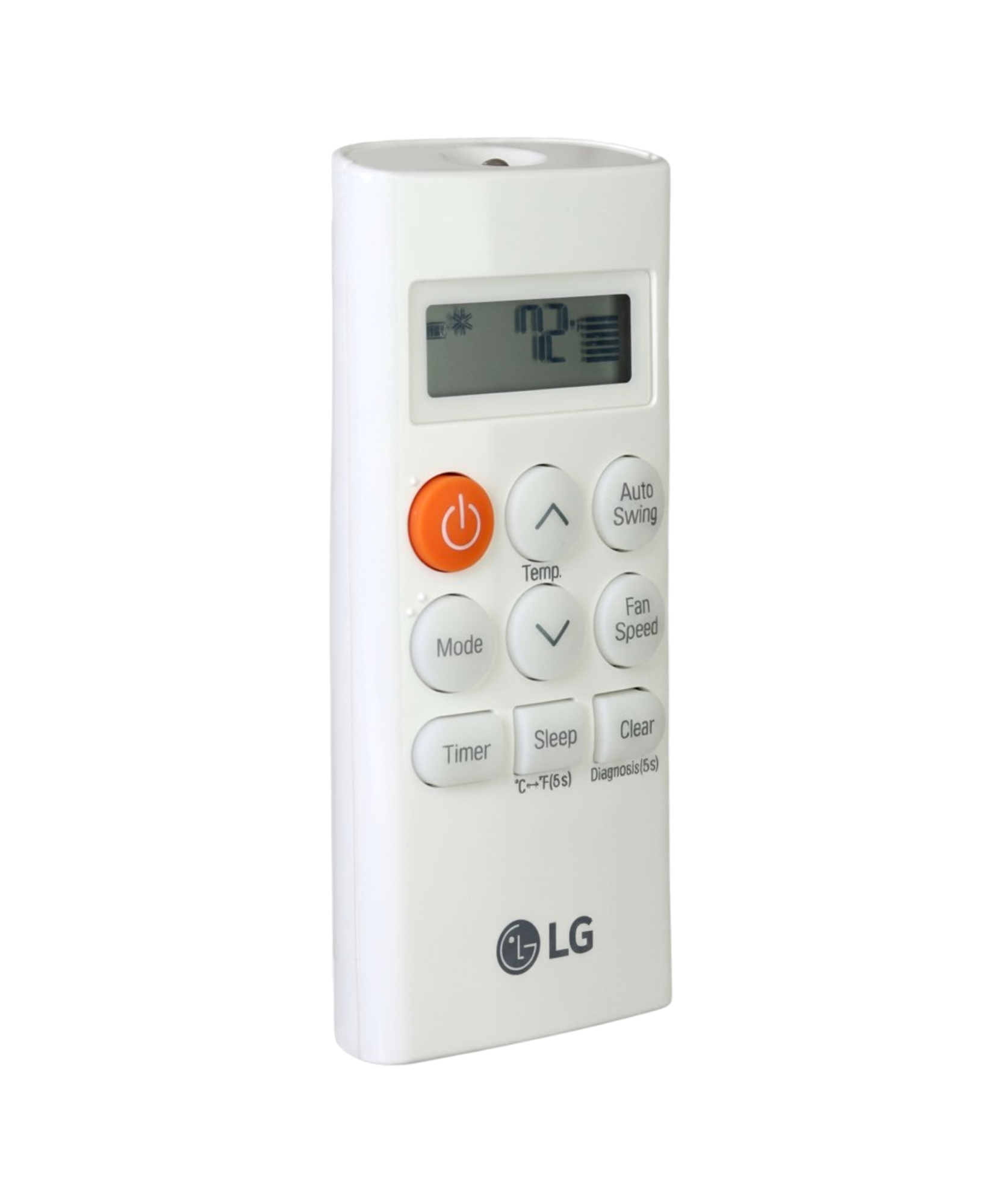 LG AKB73598010 Portable Air Conditioner Remote Control - AKB73598010