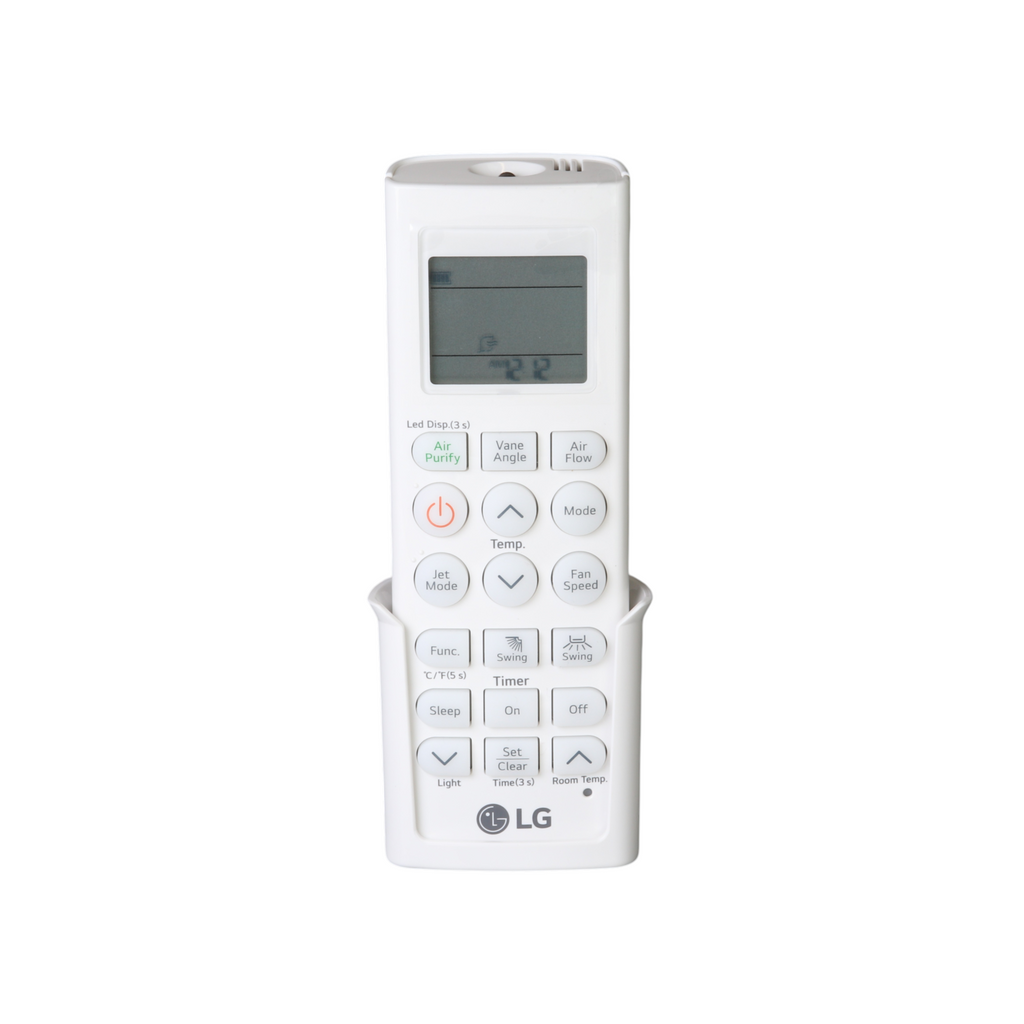 LG AKB76038102 Ceiling Cassette Single Zone Multi Air Conditioner Remote Control | LCD Display | Thermostatic - AKB76038102