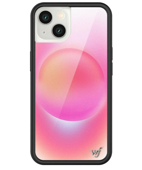 Hot Pink Aura iPhone Case