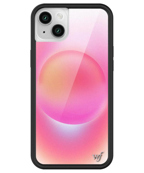 Hot Pink Aura iPhone Case