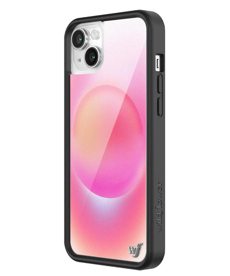 Hot Pink Aura iPhone Case