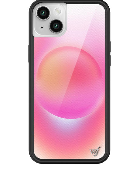 Hot Pink Aura iPhone Case