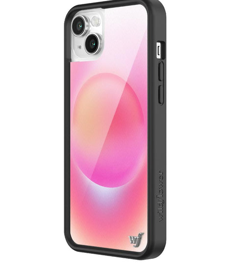 Hot Pink Aura iPhone Case
