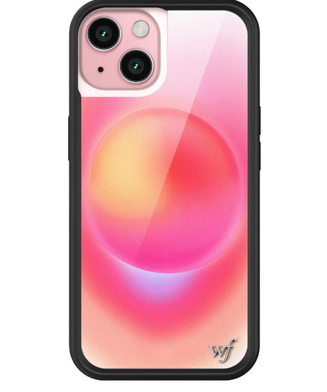 Hot Pink Aura iPhone Case
