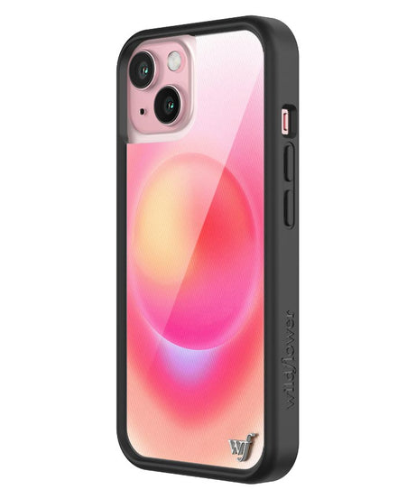 Hot Pink Aura iPhone Case