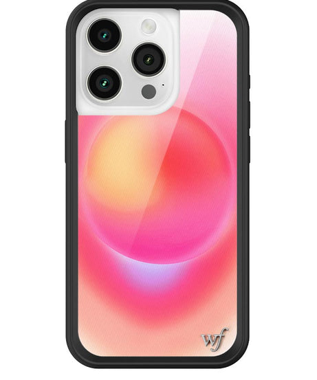 Hot Pink Aura iPhone Case