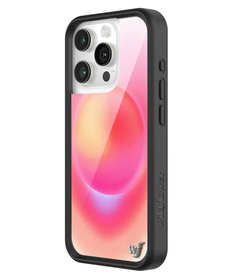Hot Pink Aura iPhone Case