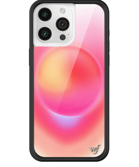 Hot Pink Aura iPhone Case