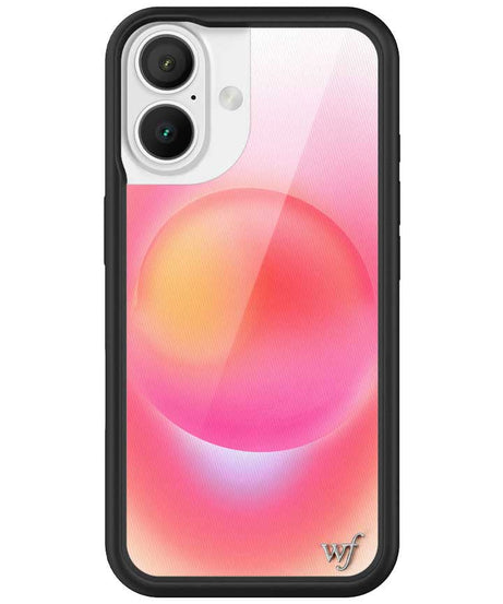 Hot Pink Aura iPhone Case
