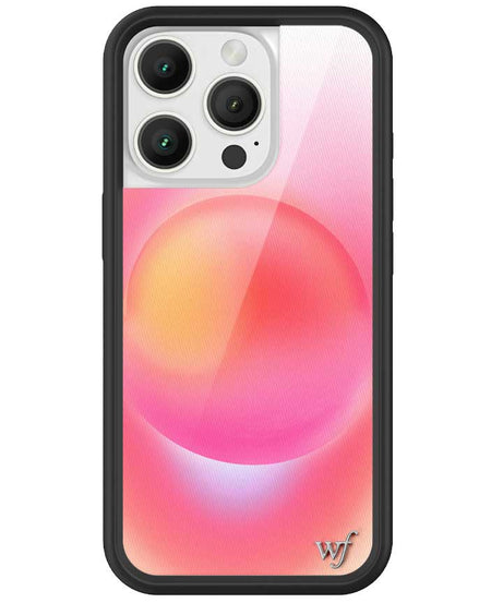 Hot Pink Aura iPhone Case