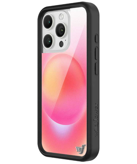 Hot Pink Aura iPhone Case