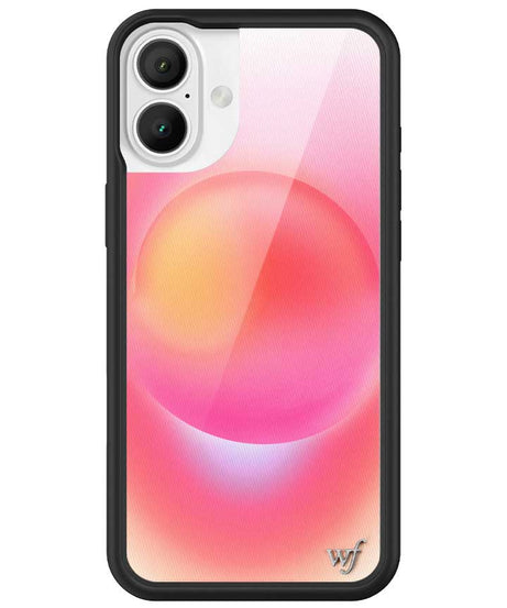 Hot Pink Aura iPhone Case